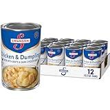 Swanson Canned Chicken and Dumplings With White and Dark Chicken Meat, 10.5 OZ Can (Case of 12)