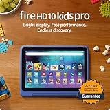 Amazon Fire HD 10 Kids Pro tablet- 2023, ages 6-12 | Bright 10.1" HD screen | Slim case for older kids, ad-free content, parental controls, 13-hr battery, 32 GB, Nebula