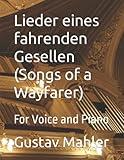 Lieder eines fahrenden Gesellen (Songs of a Wayfarer): For Voice and Piano (German Edition)