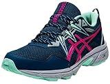 ASICS Women's Gel-Venture 8 Running Shoes, 11, MAKO Blue/Pink GLO