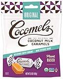 Cocomels Coconut Milk Caramels, Original Flavor, Organic, Dairy Free, Vegan, Gluten Free, Non-GMO, No High Fructose Corn Syrup, Kosher, Plant Based, Individually Wrapped Candy, (1 Pack)