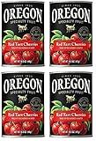 Oregon Red Tart Cherries, 14.5 ounces (Pack of 4)