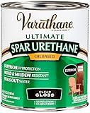 Rust-Oleum 9241 Ultimate Spar Urethane Oil Based, Quart, Gloss