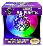 Talking Mr. Predicto Fortune Telling Ball - Ask Yes or No Question & He Speaks Answer, Crystal Ball Halloween Games, Fortune Teller Costume Accessories, Perfect Light Up Halloween Toy for Teens & Kids