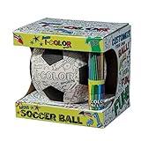 Franklin Sports Kids Mini Soccer Ball - iColor Kids Toy- Youth Soccer Ball - Boy + Girls Toy Ball - Custom Color + Markers Included