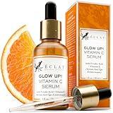 Vitamin C Face Serum - Dark Spot Remover Facial Serum, Vit C Serum with Hyaluronic Acid, Ferulic Acid, & Vit E - Anti Aging and Skin Brightening Serum, Pure Vitamin C Serum Skin Care