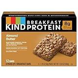 KIND Breakfast, Healthy Snack Bar, Almond Butter, Gluten Free Breakfast Bars, 8g Protein, 1.76 OZ Packs (6 Count)