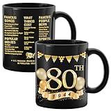 80th Birthday Gifts For Men Women, Gift For 80 Years Old, 1944 Birthday Gifts, Gift Ideas For 80 Year Old Men Woman, Birthday Gifts For Men Women Turning 80, 1944 Birthday Coffee Mug