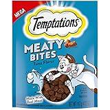 Temptations Meaty Bites Soft and Savory Cat Treats Tuna Flavor, 4.12 oz. Pouch