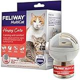 FELIWAY MultiCat Calming Pheromone Diffuser, 30 Day Starter Kit (48 mL)