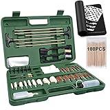 iunio Gun Cleaning Kit, Universal Gun Cleaning, All Caliber, with Mat and Carrying Case, for All Guns, Rifle, Shotgun, Handgun, Pistol, Hunting, Shooting Cleaning kit