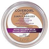 COVERGIRL & Olay Simply Ageless Instant Wrinkle-Defying Foundation, Buff Beige, 0.44 Fl Oz (Pack of 1)