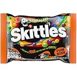 SKITTLES Shriekers Sour Fun Size Chewy Halloween Candy, 10.72oz