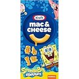 Kraft Mac & Cheese Macaroni and Cheese Dinner SpongeBob SquarePants (5.5 oz Box)