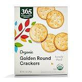 365 by Whole Foods Market, Organic Golden Round Crackers, 12 Ounce