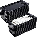 Black Check Holders, Check Presenters for Restaurants, Check Presenter Trays Guest, Check Tip Trays Waitress, Check Holders Guest, Check Bill Holder Guest for Restaurants, Bars, Hotels(24 Pieces)