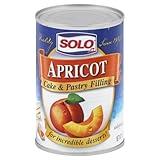 Solo Apricot Filling, 12 Ounce (Pack of 6)