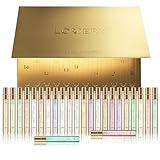 LOVERY Advent Calendar 2024 Adult Gift Set for Women, 24pc Perfume for Women and Men, Assorted Fragrance Sets, Floral Perfume Sampler for Travel - Birthday