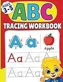 ABC Tracing Workbook: A-Z Alphabet Letter Tracing Activities for Capital and Small Letters | Alphabet Handwriting Practice Workbook | Learn to Write and Trace Book for Kindergarten and Kids Ages 3-5