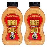 Todd Wilbur's Top Secret Recipes Burger Special Sauce (Like Big Mac Sauce) - Use on Burgers, Sandwiches & Wraps for Restaurant Flavor at Home - Best Burger Spread – MSG & Gluten Free - 11 oz (Pack of 2)