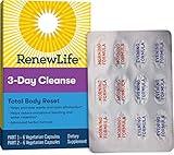 Renew Life Adult Cleanse Total Body Reset, Advanced Herbal Formula - 2-Part, 3-Day Program - Gluten, Dairy & Soy Free - 12 Vegetarian Capsules