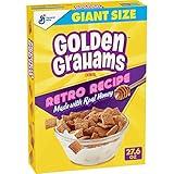 Golden Grahams Breakfast Cereal, Graham Cracker Taste, Whole Grain, Giant Size, 27.6 oz