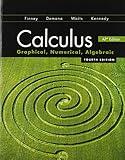 Calculus: Graphical, Numerical, Algebraic