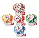 Coffee Liquid Creamers 30 Count - 5 Flavor Variety Pack - Original, French Vanilla, Irish Creme, Vanilla Caramel, Hazelnut - 6 cups of each flavor