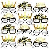 KatchOn, Happy New Years Eve Glasses 2025 - Pack of 12 | New Years Eve Party Supplies 2025 | Happy New Year Glasses 2025, Happy New Year Decorations 2025 | New Years Glasses, New Years Eve Decorations