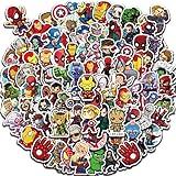 Superheros Stickers Pack, 150PCS Avenger Stickers for Laptop Decals Comic Legends Stickers for Teens Boys Adults Waterproof Vinyl Computer Stickers for Laptop Water Bottles Luggage Skateboard Guitar