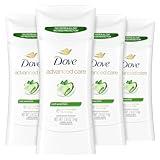 Dove Advanced Care Antiperspirant Deodorant Stick Cool Essentials 4 ct for helping your skin barrier repair after shaving 72 hour odor control and sweat protection with Pro Ceramide Technology 2.6 oz