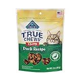 Blue Buffalo True Chews Natural Chewy Cat Treats, Made in the USA, Duck Recipe, 3-oz. Resealable Bag