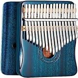 Kalimba Thumb Piano 17 Keys Finger piano (Blue)