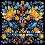 Scandinavian Folk Art Coloring Book