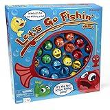 Let's Go Fishin' Game by Pressman - The Original Fast-Action Fishing Game!, 1-4 players