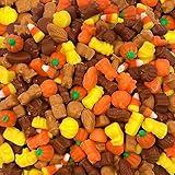 LaetaFood Halloween Candy - Fall Festival Mellowcreme Mix - Autumn Sweets (2 Pound Bag)