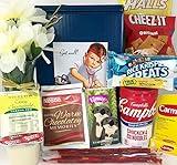 Get Well Gift Box Basket - For Cold/Flu/Illness - Over 2.5 Pounds of Care, Concern, and Love - Great Care Package - Send a Smile Today!