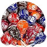 Tootsie Roll Pops with Chocolate Tootsie Roll Center, 1lb Bulk Bag (Approx 22 Count), Original Assorted Fruit Flavors, The Hampton Popcorn & Candy Company