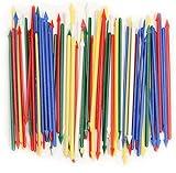 Pack of 200 Colorful Cocktail Spears, Plastic, Assorted Colors, 3.25" Long