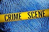 Crime Scene Tape Fingerprint Background Forensic Science Classroom Teacher Teaching Law Enforcement Cool Wall Art Print Poster 18x12