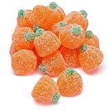 Candy Shop Jelly Pumpkins, Soft and 2 Lb Sweet Candy, Perfect Halloween and Fall Snacks, Orange Pumpkin Shaped Holiday Delights