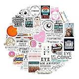 BulbaCraft 100Pcs Funny Eye Doctor Stickers, Optometrist Stickers, Funny Optometry Gifts for Women, Ophthalmology Gifts, Eye Doctor Gifts, Gifts for Optometrist Laptop Decals