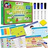 Handwriting Practice Book for Kids, Toddler Preschool Learning Activity for 3 4 5 Year Old Boys Girls, Kindergarten Educational Toys, Tracking Letters Learn Number Workbook(New)