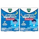 Vicks Children's VapoPatch, Wearable Mess-Free Aroma Patch, Soothing & Comforting Non-Medicated Vicks Vapors, For Children Ages 6+, 5ct - Pack of 2