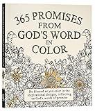 365 Promises From God's Word In Color: Scripture and Coloring Pages, Compact Purse Size - Be blessed as You Color in the Inspirational Designs, Reflecting on God's Words of Promise