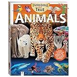 Incredible But True: Animals - Kids Hardcover Book, Learn About Animals, STEM for Kids Aged 7-12, Color Illustrated Non-Fiction Books for Kids & Tweens, Hinkler, 144 Page Book, Learning & Education