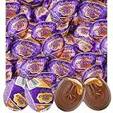 Cadbury Caramel Eggs 1.2oz pack of 10 Chocolate & Caramel Candy Eggs - Cadbury Chocolate Caramel Easter Candy - Candy Individually Wrapped Caramel Egg Easter Candy