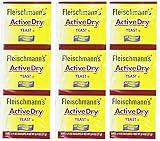 Fleischmann's Active Dry Yeast,0.25 Ounce, 9 Count