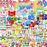 1000+ PCS Party Favors for Kids, Fidget Toys Pack, Birthday Gift,Christmas Stocking Stuffers,Christmas Gift,Treasure Box, Goodie Bag Stuffers, Carnival Prizes,Pinata Filler Sensory Toy for Classroom