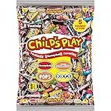 Tootsie Roll Child's Play Candy Favorites with Bonus Mobile Game, 5 Pounds of Individually Wrapped Party Candy - Funtastic Candy Variety Mix Bag - Peanut Free, Gluten Free (5 Pounds)